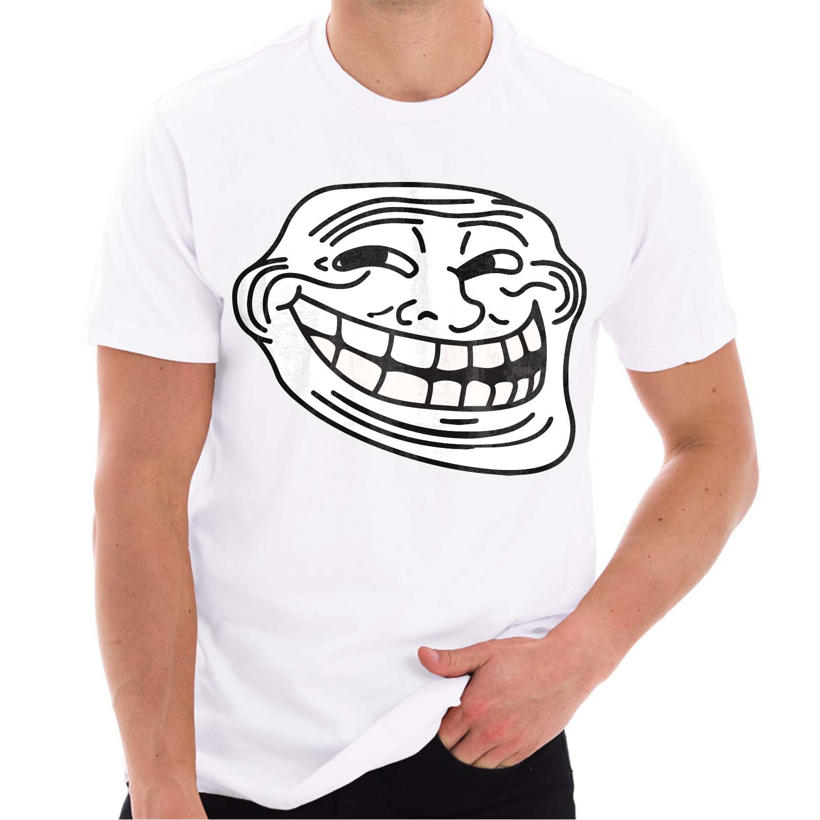 Troll Face Meme T Shirt, Troll Face