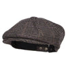 Men's Wool Blend 8 Panel Newsboy Hat