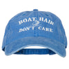 Boat Hair Don't Care Embroidered Washed Cotton Twill Cap