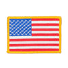 Flag Outlined Embroidered Patches