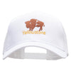 Yellowstone Bison Solid Cotton Twill 5 panel Mesh Back Cap