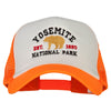 Yosemite National Park Embroidered Cotton Trucker Big Size Mesh Cap