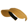 UPF 50+ Paper Braid Clip On Visor