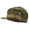 5 Panel Camouflage Flat Bill Snapback Cap