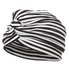 Women's Striped Turban Hat