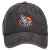 Space Shuttle Discovery Embroidered Washed Cap