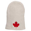 Canada Maple Leaf Embroidered ECO Cotton Beanie
