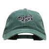 Pop is Tops Embroidered Washed Pigment Dyed Cap
