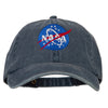 NASA Insignia Embroidered Big Size Washed Cap