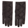 Women's Python Print Glove