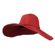 Woman's UPF 50+ Paper Straw Wide Brim Hat