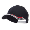 Racing Flag Print Cotton Cap