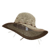 Beaded Paper Braid Sun Hat