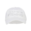 I'd Rather Be Fishing Embroidered Big Mesh Cap