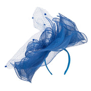 Flower Net Sinamay Fascinator