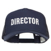 Director Embroidered Big Size Trucker Cap