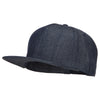 5 Panel Flat Bill Snapback Cap