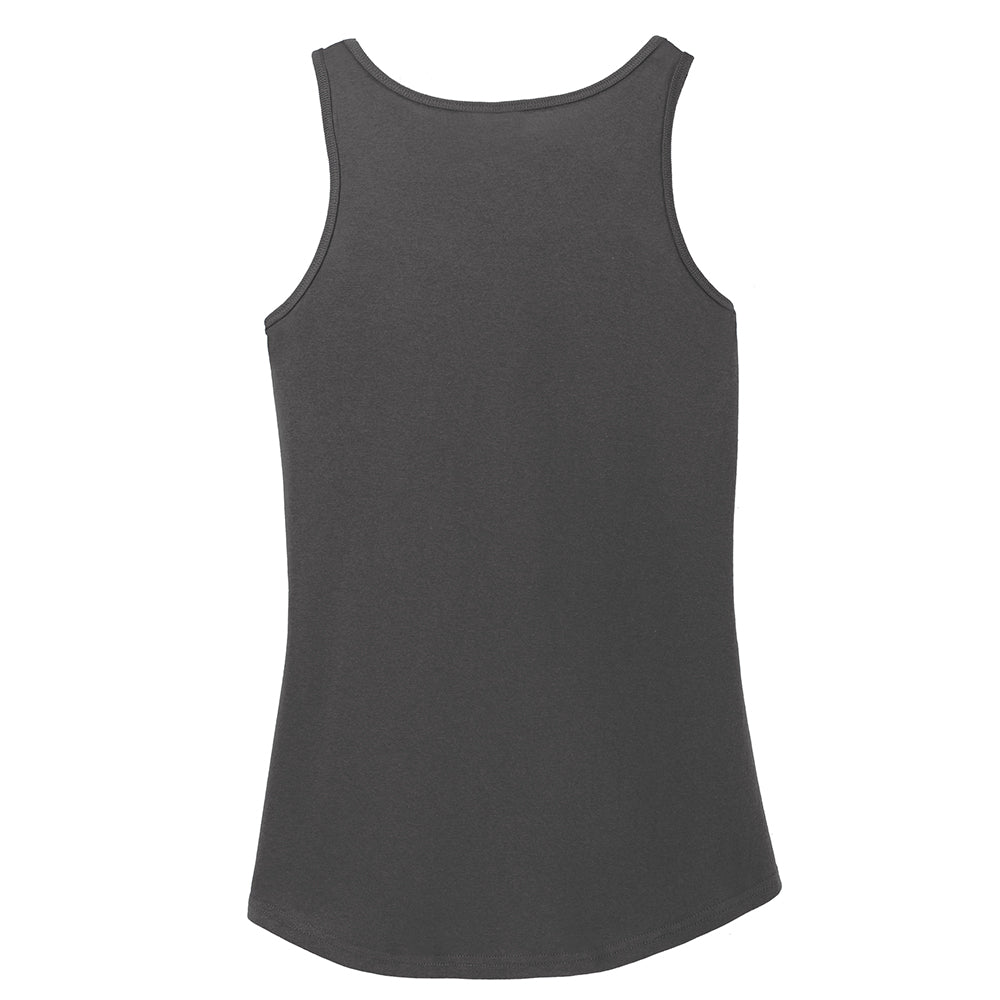 Ladies Big Size Port & Company Core Cotton Tank Top T-Shirt, Short Sleeve  T-Shirt
