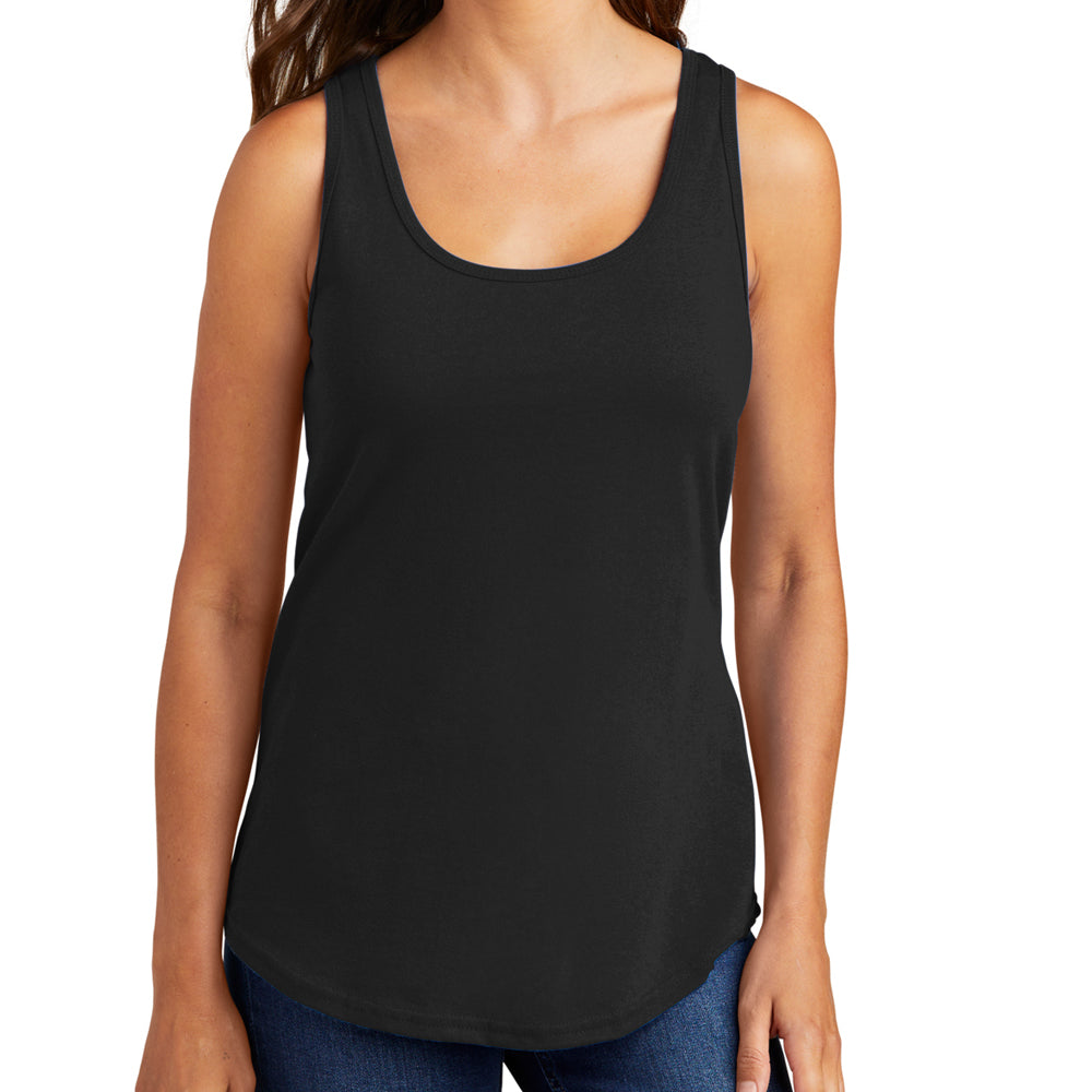 Plus Size Women's Cotton Tank Top Black Camisole Ladies Sleeveless