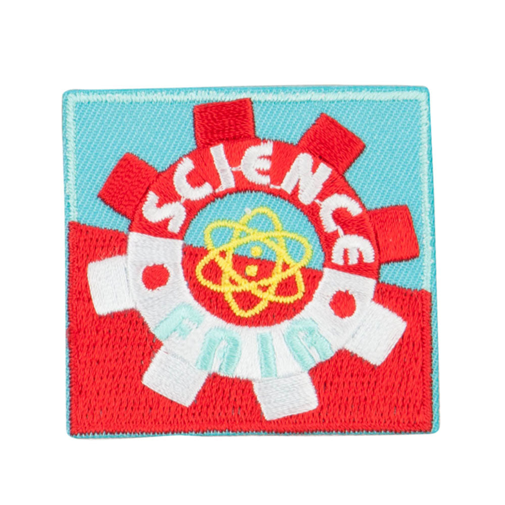 Science Embroidered Patches | Leisure Patch Design | e4Hats – e4Hats.com