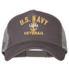 US Navy USN Veteran Embroidered New Big Size Trucker Mesh Cap