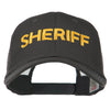 Sheriff Embroidered Military Mesh Back Cap