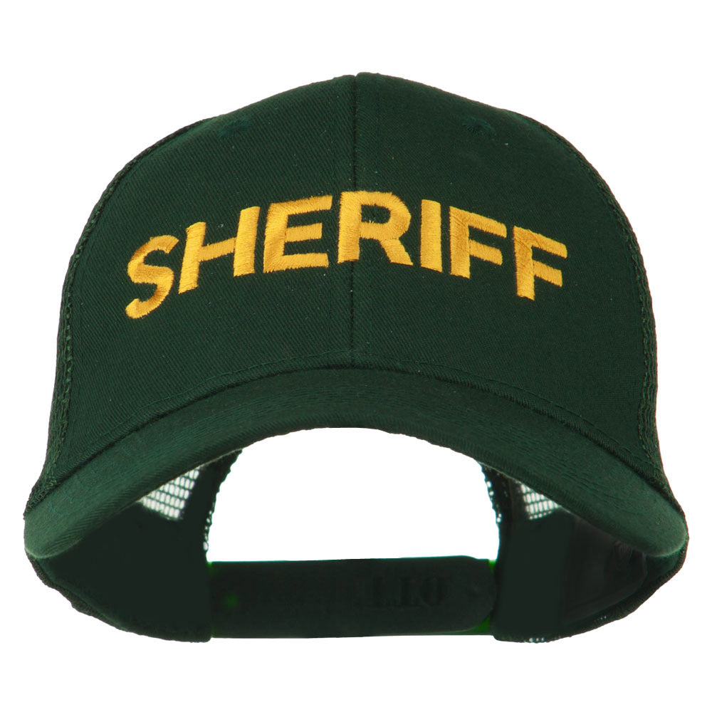 Special Forces Hat – Distressed Black Mesh Baseball Cap With Velcro Strap, One Size