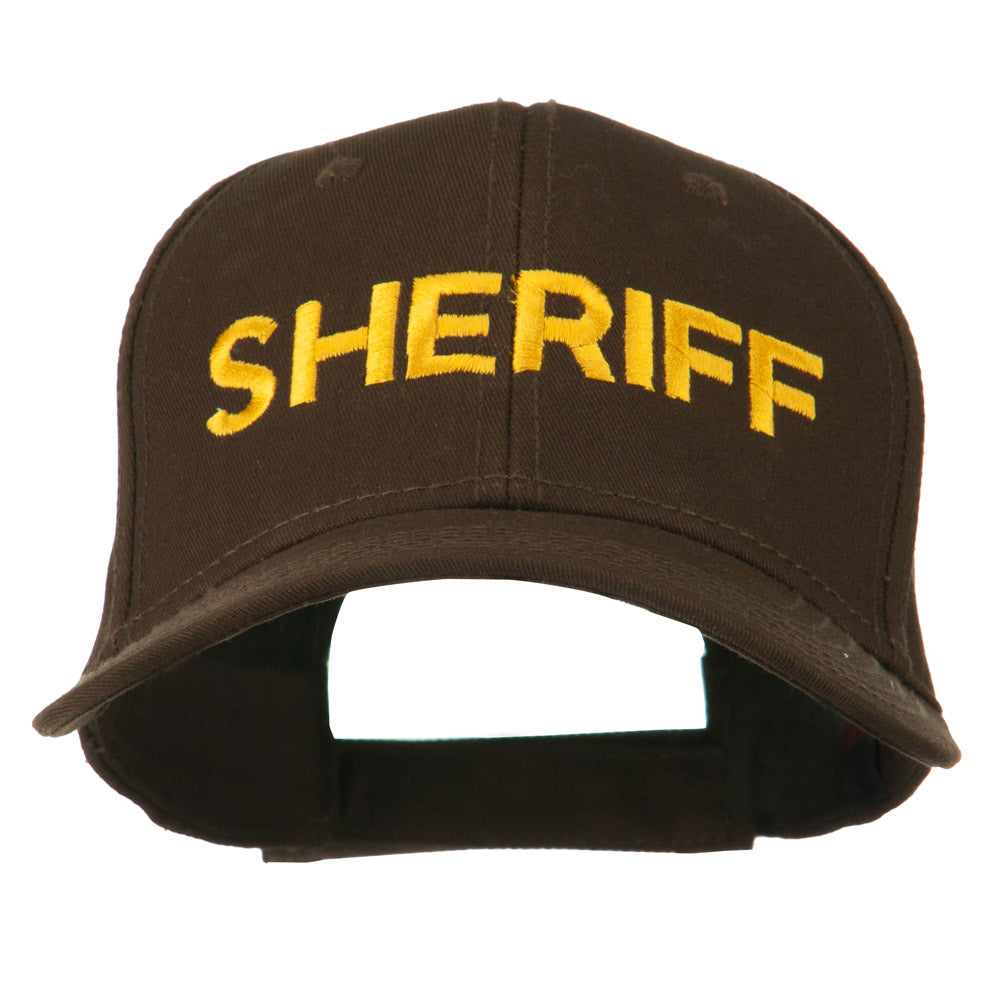 Sheriff Embroidered Low Profile Cap | Enforcement Designed | e4Hats ...