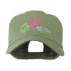 Ocean Seashells Embroidered Cap