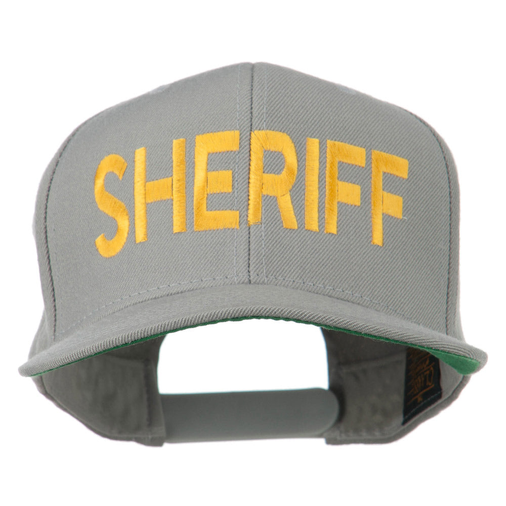 Sheriff Embroidered Snapback Cap | Enforcement Designed | e4Hats ...