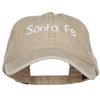 Santa Fe Embroidered Washed Cap