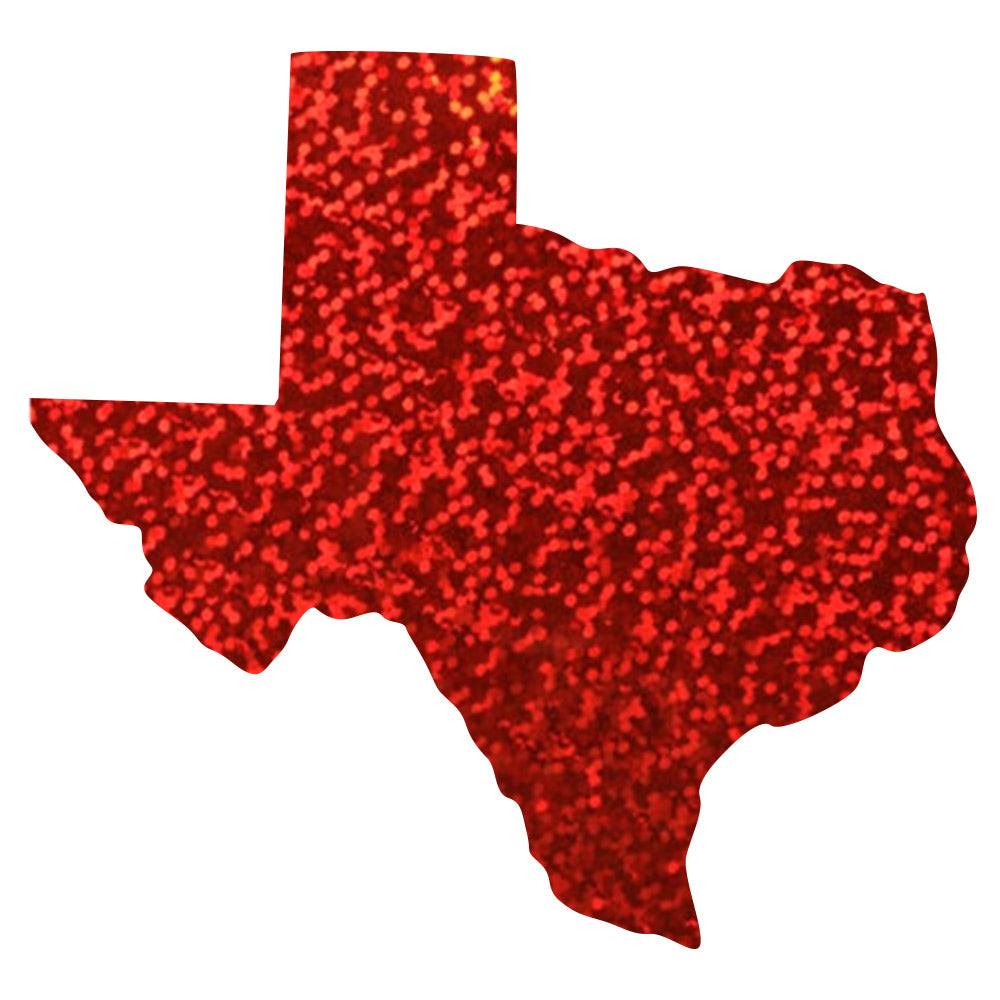 Texas State Map Heat Transfers Sticker | City/State Sticker Design ...