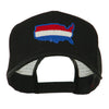 United States Map Embroidered Trucker Mesh Cap