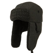 Big Size Tweed Sherpa Lining Trooper Hat