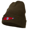 Tennessee Flag Map Embroidered Long Beanie