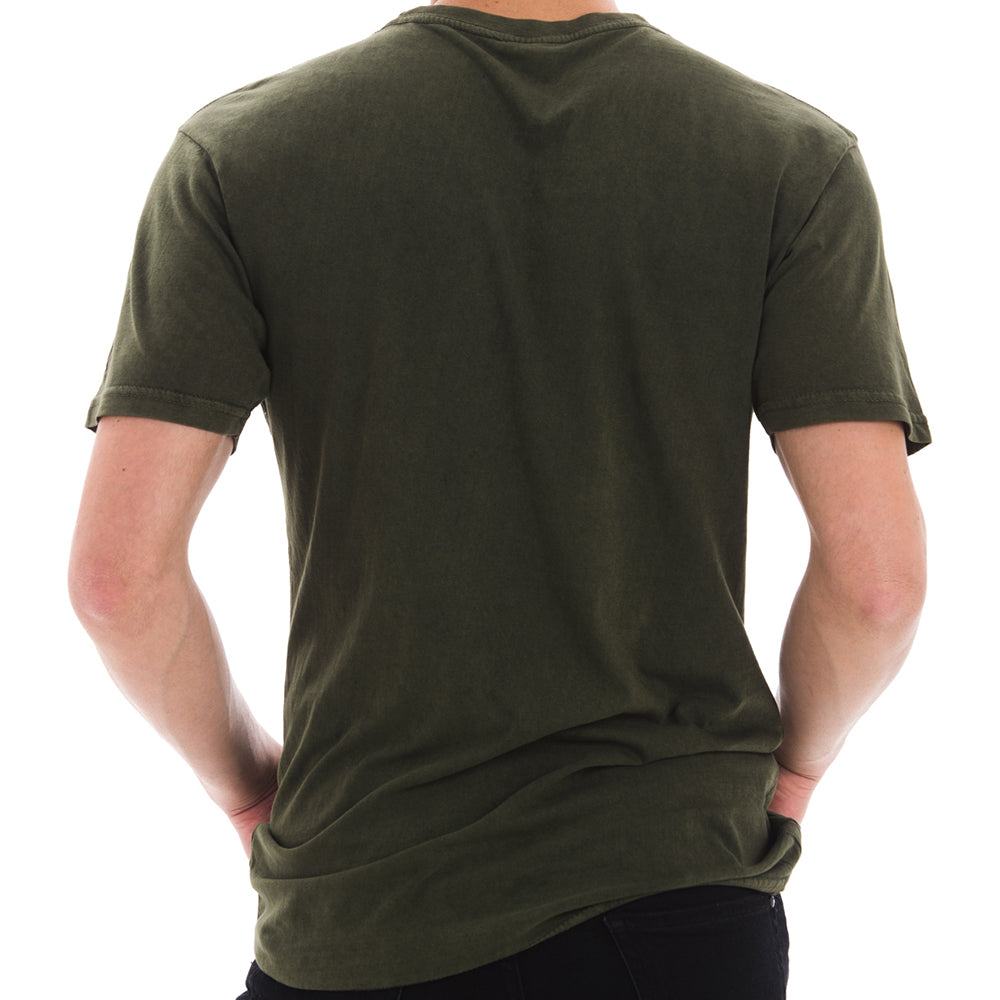 Unisex Lane Seven Ring Spun Cotton Vintage Short Sleeve