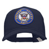 United States Navy Circular Patched Cotton Mesh Cap