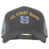 US Coast Guard Logo Embroidered New Big Size Trucker Mesh Cap