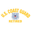 US Coast Guard Retired Heat Transfers Sticker