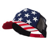 5 Panel Foam Trucker USA Cap