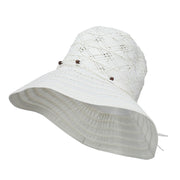 Women's Floppy Beaded Sun Hat