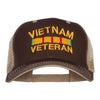 Vietnam Veteran Embroidered Big Size Mesh Cap