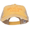 Vacation Mode Embroidered Washed Twill Trucker Cap