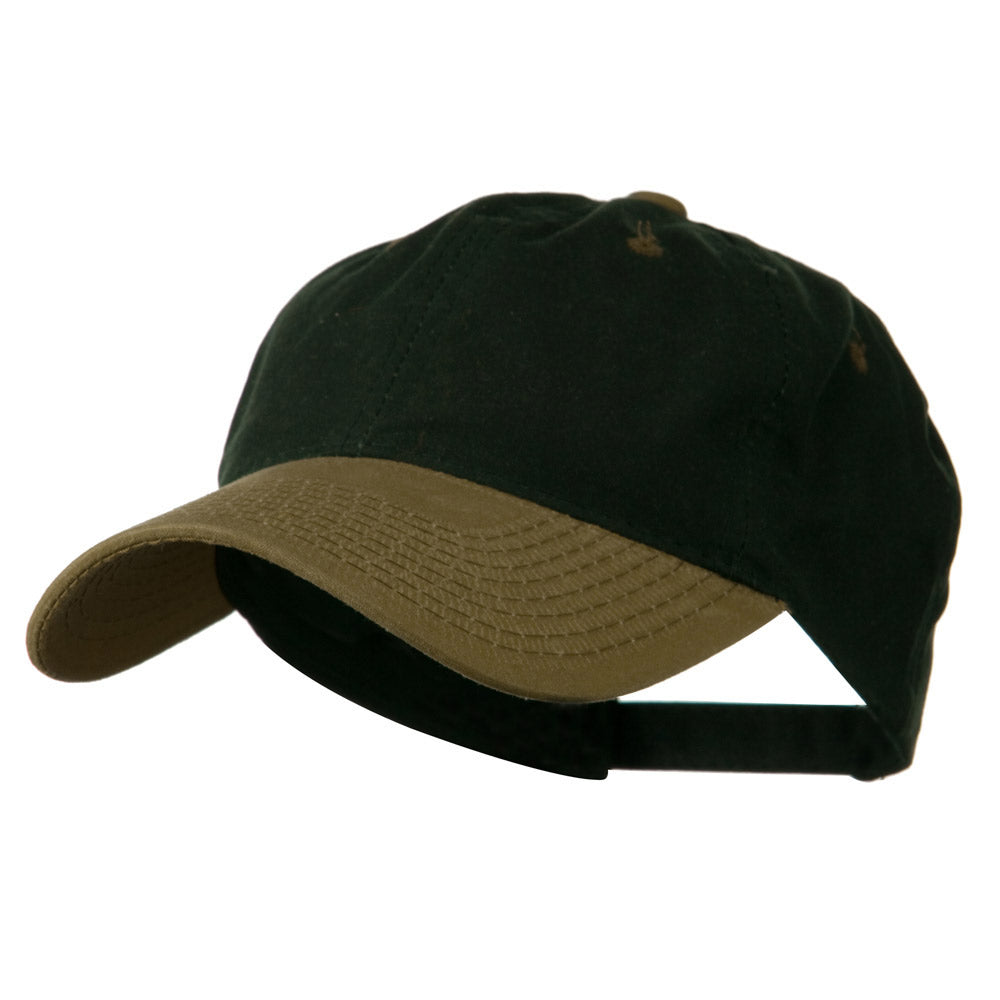 Waxed Cotton Canvas Cap | Two Tone Cap | e4Hats – e4Hats.com