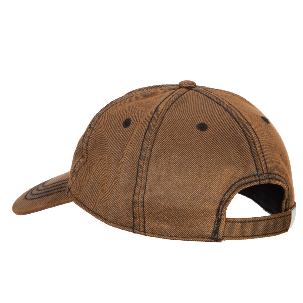 Washed Deluxe Unstructured Wax Cotton Cap | Solid Blank Cap | e4Hats ...