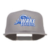 Wake Boarding Embroidered Flat Bill Cap