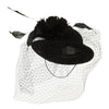 Mini Wool Bowler Fascinator