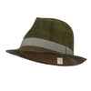 Men's Large Brim Paper Woven Fedora