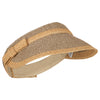UPF 50+ Women's Paper Braid Sun Visor