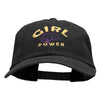 Girl Power Embroidered Unstructured Pigment Dyed Cap
